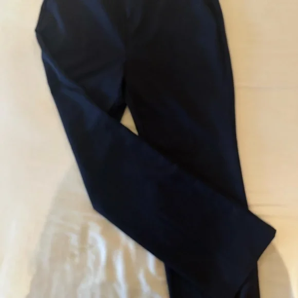 Blue Dress Pants with Straight-Leg Fit - Picture 2 of 5